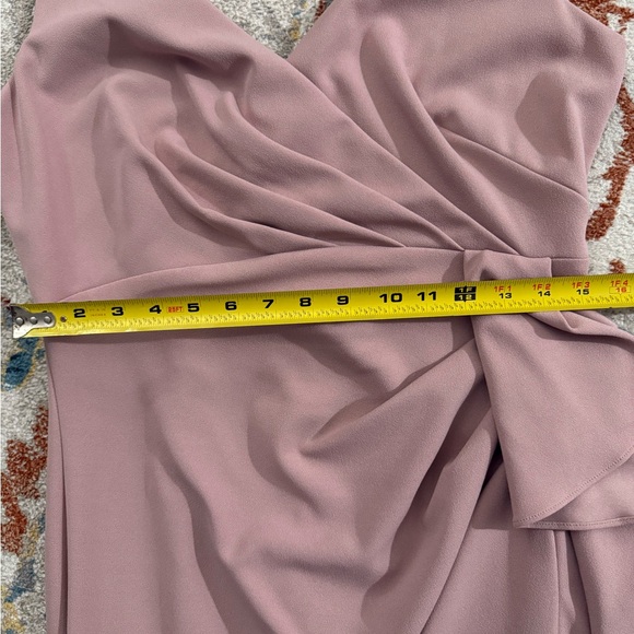 Betsy & Adam Pink Asymmetrical Dress - Picture 9 of 10